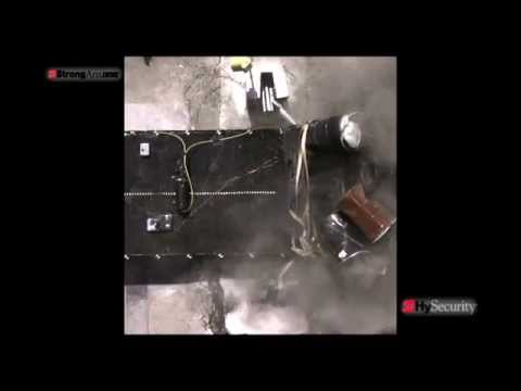 HySecurity StrongArm M50 Crash Test Anti-ram crash barrier