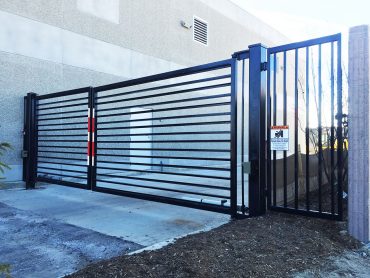 Industrial-Iron-Black-Swing-Gate-2----Advanced-Entry-Systems